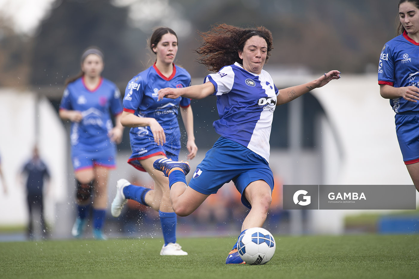 Yesika Guadalupe, de Granjeros, Campeonato Minuano Femenino. Estadio Juan Antonio Lavalleja.