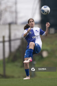 Fernanda Hernández, de Granjeros, Campeonato Minuano Femenino. Estadio Juan Antonio Lavalleja.