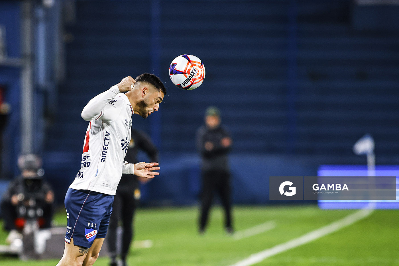 Emiliano Ancheta, de Nacional, Liga AUF Uruguaya. Estadio Gran Parque Central.