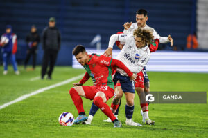 Jairo O’Neil, de Boston River, Liga AUF Uruguaya. Estadio Gran Parque Central.