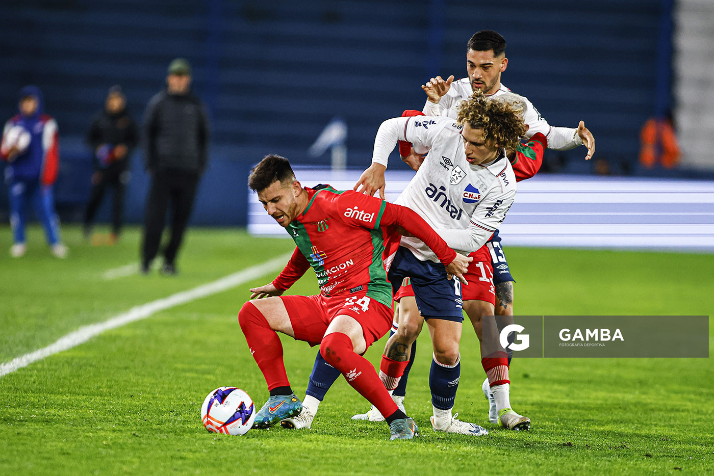 Jairo O’Neil, de Boston River, Liga AUF Uruguaya. Estadio Gran Parque Central.