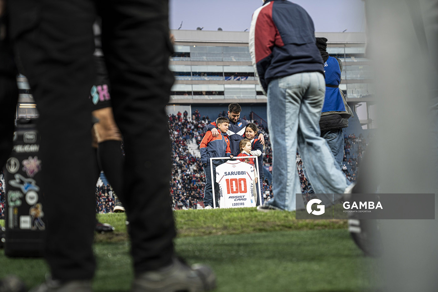 Nicolás Lodeiro, de Nacional. Liga AUF Uruguaya. Estadio Gran Parque Central.