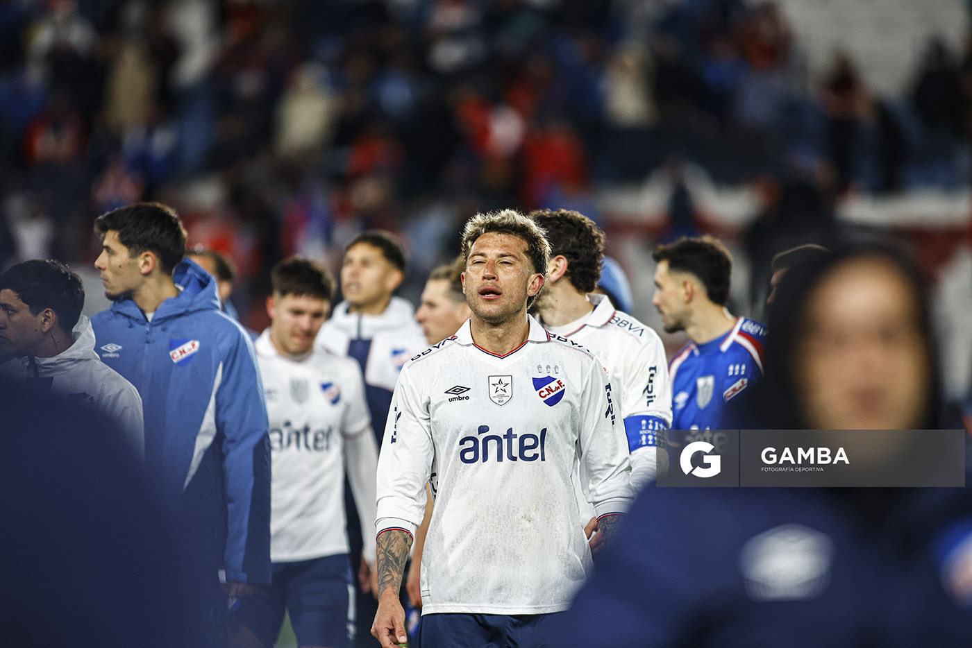 Francisco Calvo, de Nacional, Liga AUF Uruguaya. Estadio Gran Parque Central.