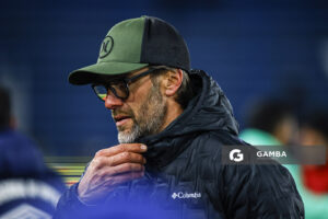 Ignacio Ithurralde, director técnico de Boston River, Liga AUF Uruguaya. Estadio Gran Parque Central.