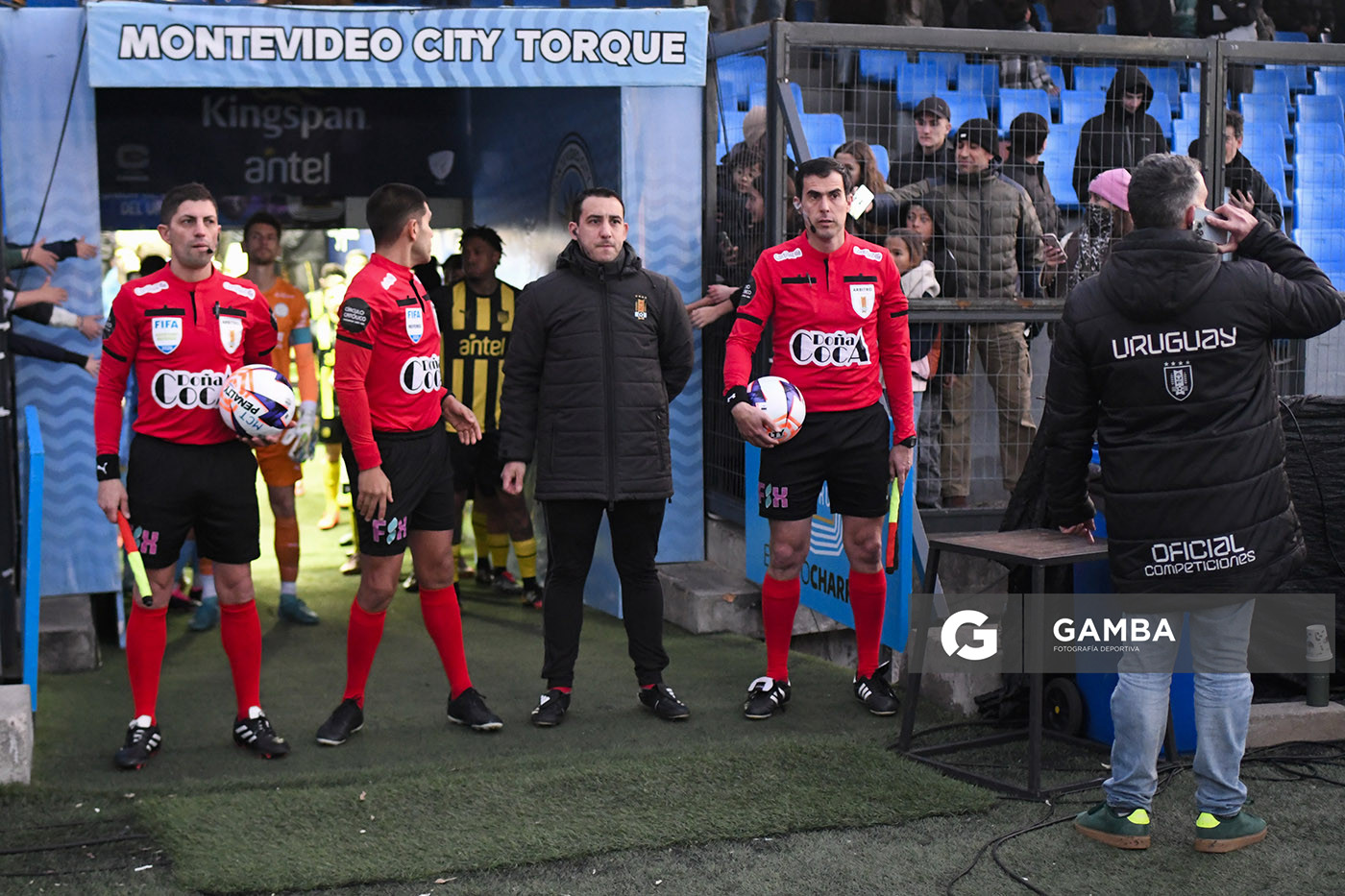 Partido Suspendido. Liga AUF Uruguaya. Estadio Charrúa.