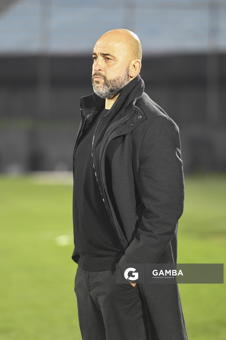 Marcelo Méndez, director técnico de Montevideo City Torque, Copa Conmebol Sudamericana. Estadio Centenario.