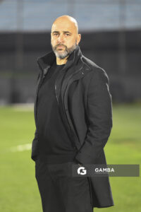 Marcelo Méndez, director técnico de Montevideo City Torque, Copa Conmebol Sudamericana. Estadio Centenario.