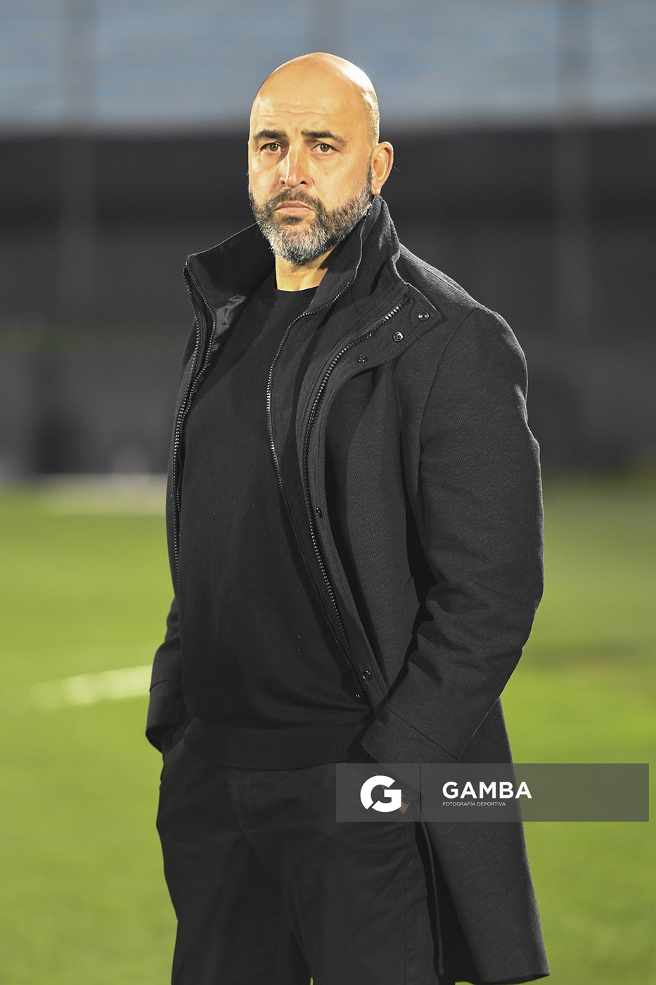 Marcelo Méndez, director técnico de Montevideo City Torque, Copa Conmebol Sudamericana. Estadio Centenario.