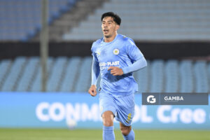Salomón Rodríguez, de Montevideo City Torque, Copa Conmebol Sudamericana. Estadio Centenario.
