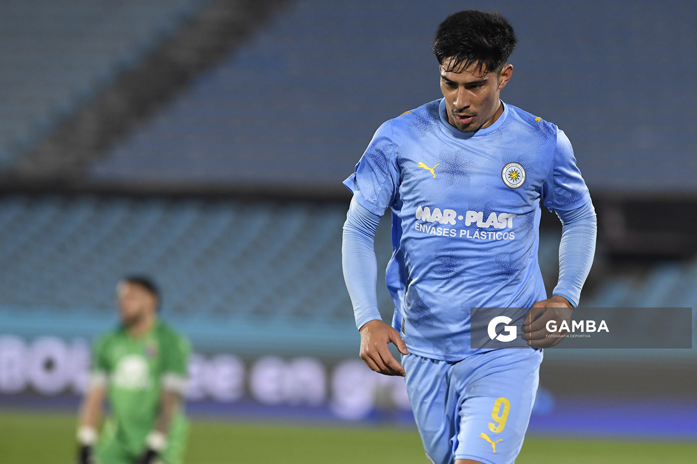 Salomón Rodríguez, de Montevideo City Torque, Copa Conmebol Sudamericana. Estadio Centenario.