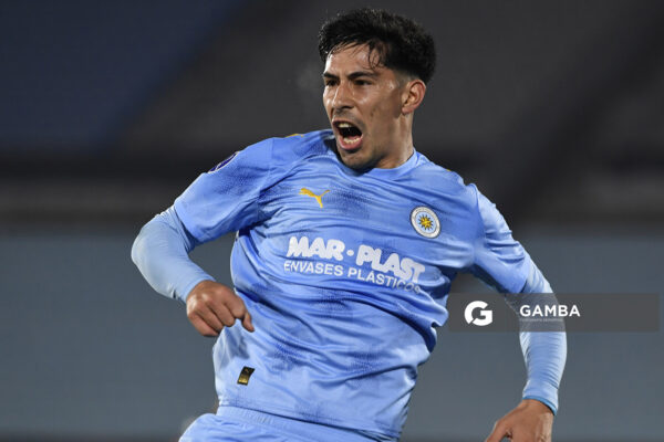 Salomón Rodríguez, de Montevideo City Torque, Copa Conmebol Sudamericana. Estadio Centenario.