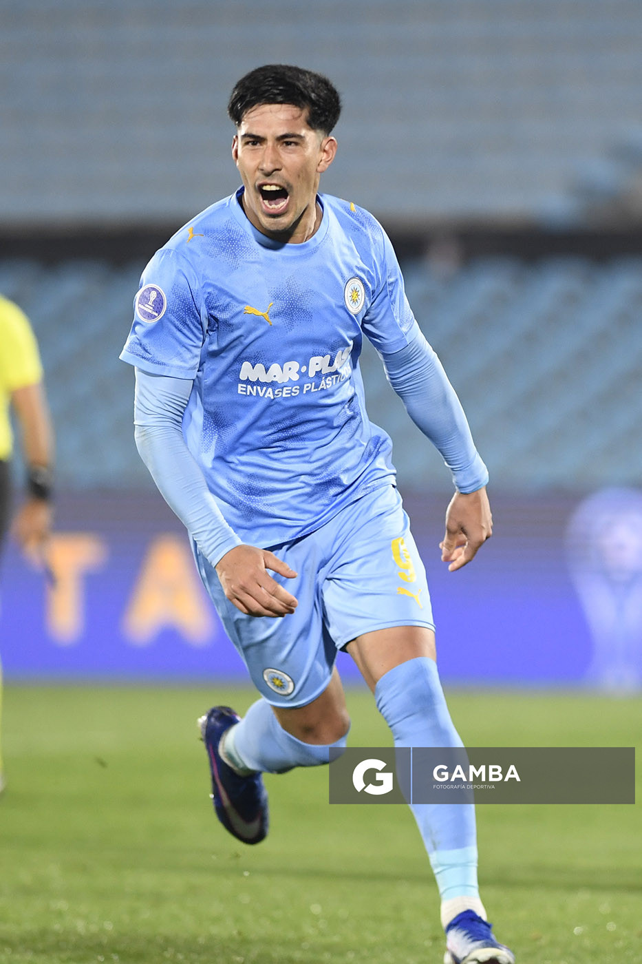 Salomón Rodríguez, de Montevideo City Torque, Copa Conmebol Sudamericana. Estadio Centenario.