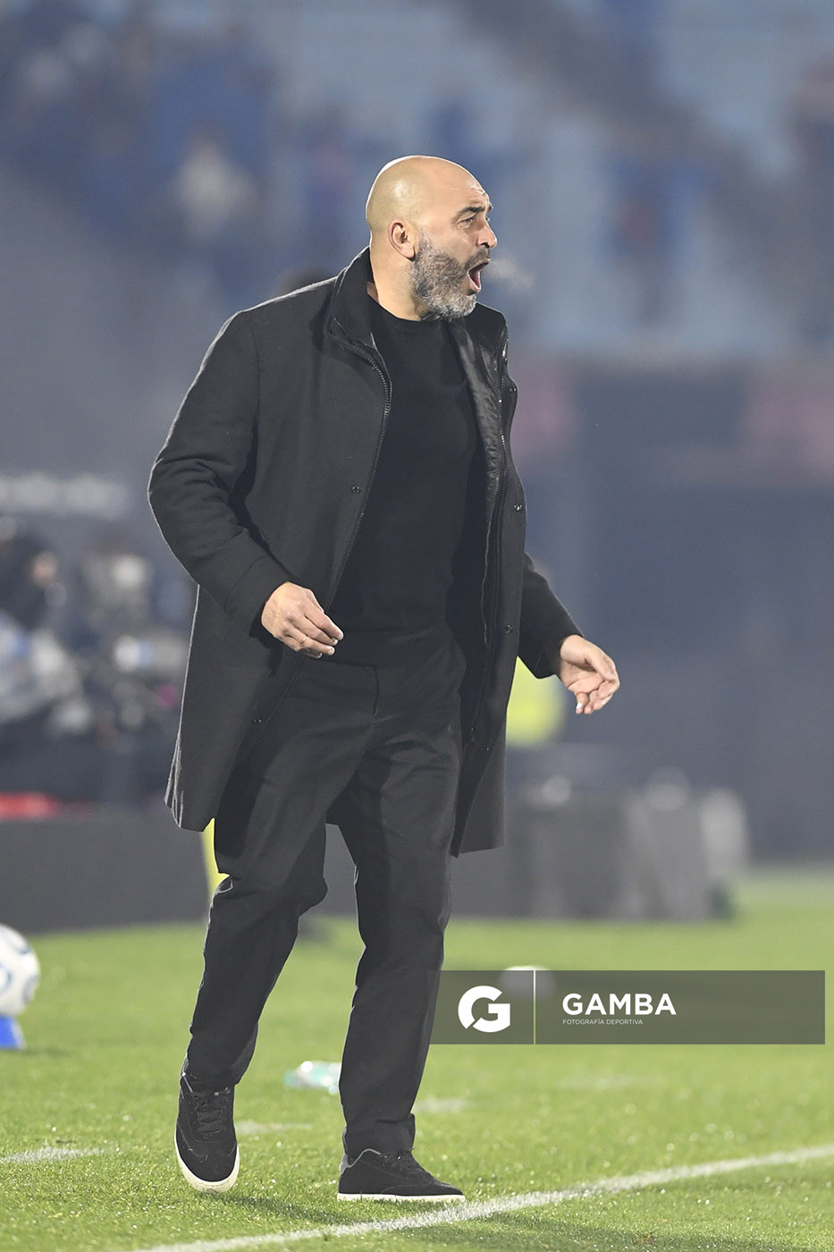 Marcelo Méndez, director técnico de Montevideo City Torque, Copa Conmebol Sudamericana. Estadio Centenario.