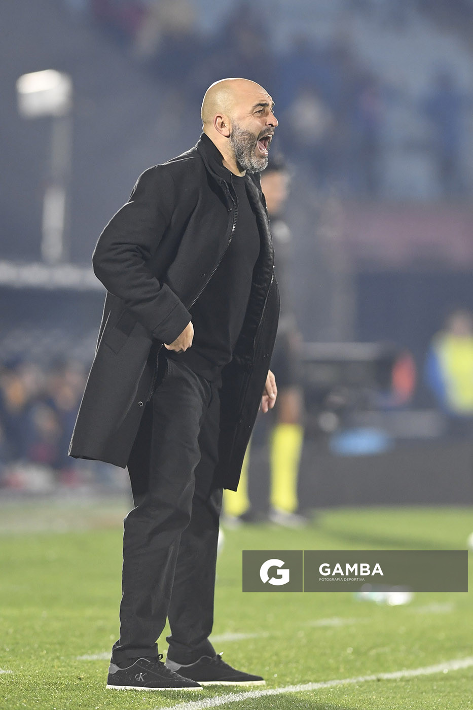 Marcelo Méndez, director técnico de Montevideo City Torque, Copa Conmebol Sudamericana. Estadio Centenario.