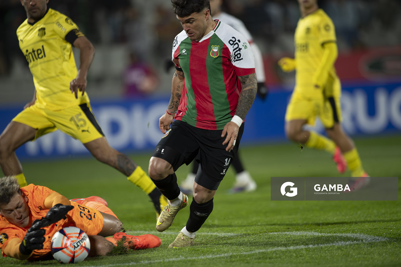 Liga AUF Uruguaya. Estadio Domingo Burgueño.