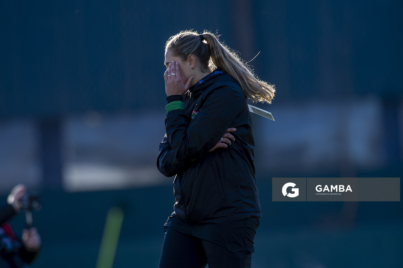 Eugenia Toledo, directora técnica de Ituzaingó, 24ª Copa Nacional de Fútbol Femenino .