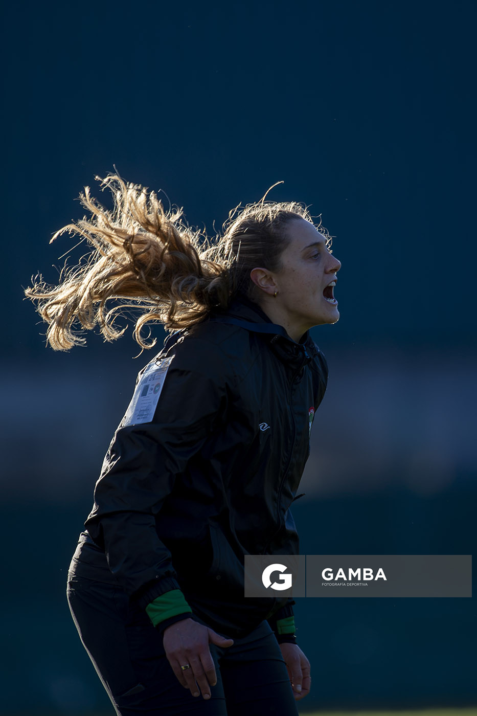 Eugenia Toledo, directora técnica de Ituzaingó, 24ª Copa Nacional de Fútbol Femenino .
