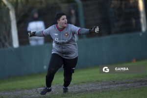 Cinthia Pereira, golera de Ituzaingó, 24ª Copa Nacional de Fútbol Femenino .