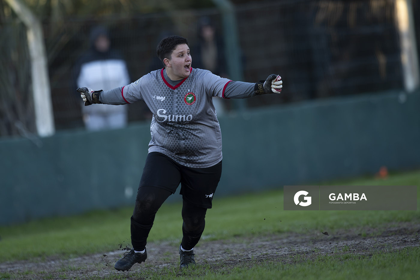 Cinthia Pereira, golera de Ituzaingó, 24ª Copa Nacional de Fútbol Femenino .