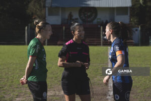Verónica Gutiérrez, árbitra central, 24ª Copa Nacional de Fútbol Femenino .