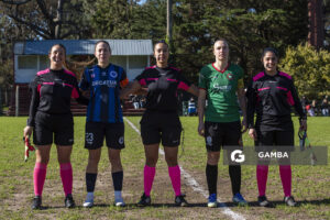 Verónica Gutiérrez, árbitra central, 24ª Copa Nacional de Fútbol Femenino .