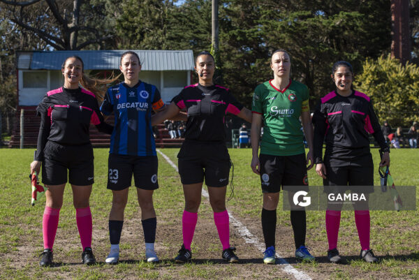 Verónica Gutiérrez, árbitra central, 24ª Copa Nacional de Fútbol Femenino .