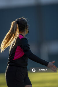 Evelyn López, primera árbitra asistente, 24ª Copa Nacional de Fútbol Femenino .
