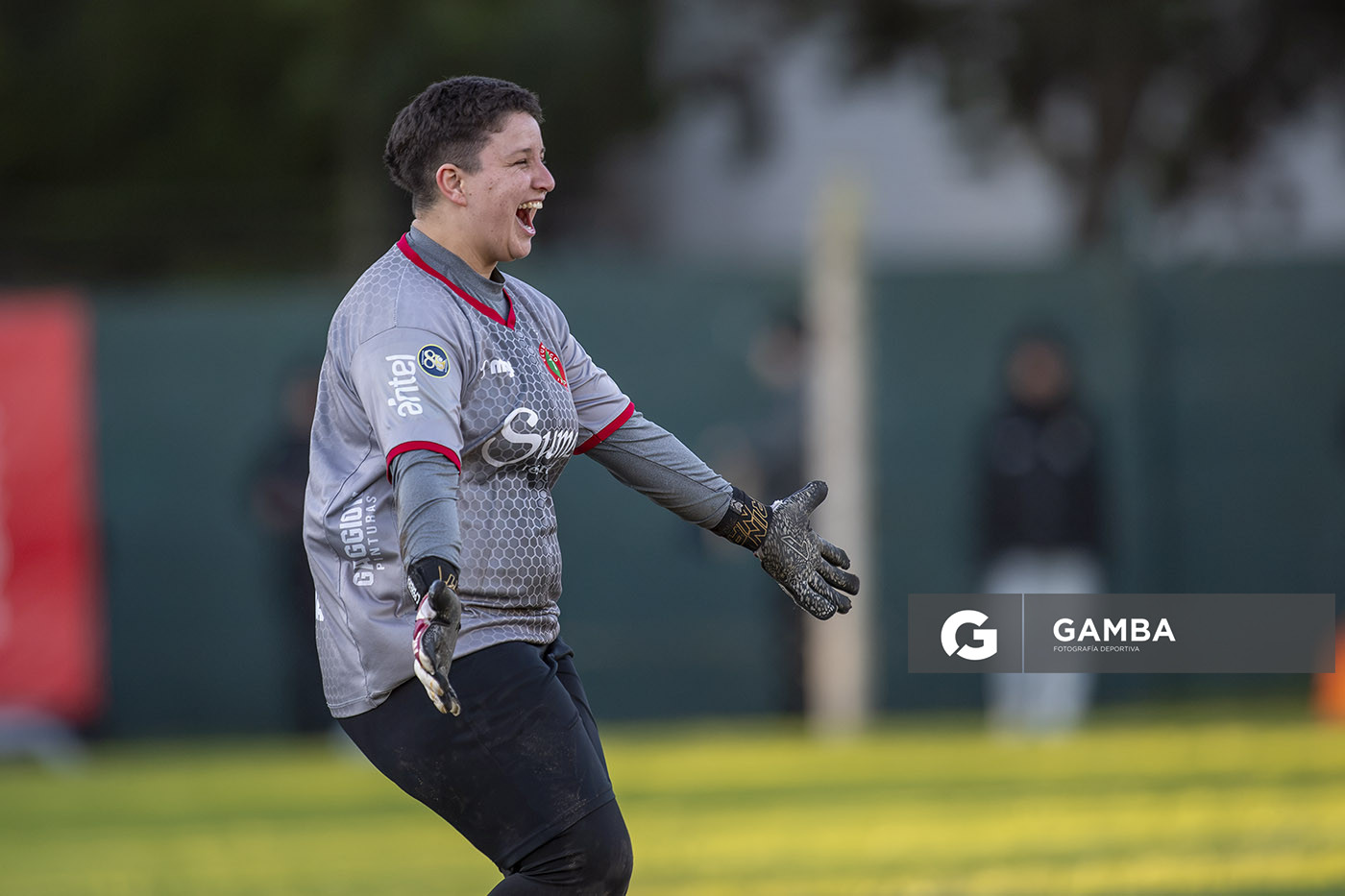 Cinthia Pereira, golera de Ituzaingó, 24ª Copa Nacional de Fútbol Femenino .