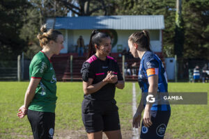 Verónica Gutiérrez, árbitra central, 24ª Copa Nacional de Fútbol Femenino .