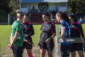 Verónica Gutiérrez, árbitra central, 24ª Copa Nacional de Fútbol Femenino .