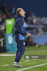 Daniel Carreño, director técnico de Nacional, Liga AUF Uruguaya. Estadio Gran Parque Central.