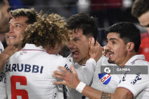 Maximiliano Silvera, de Nacional, Liga AUF Uruguaya. Estadio Gran Parque Central.