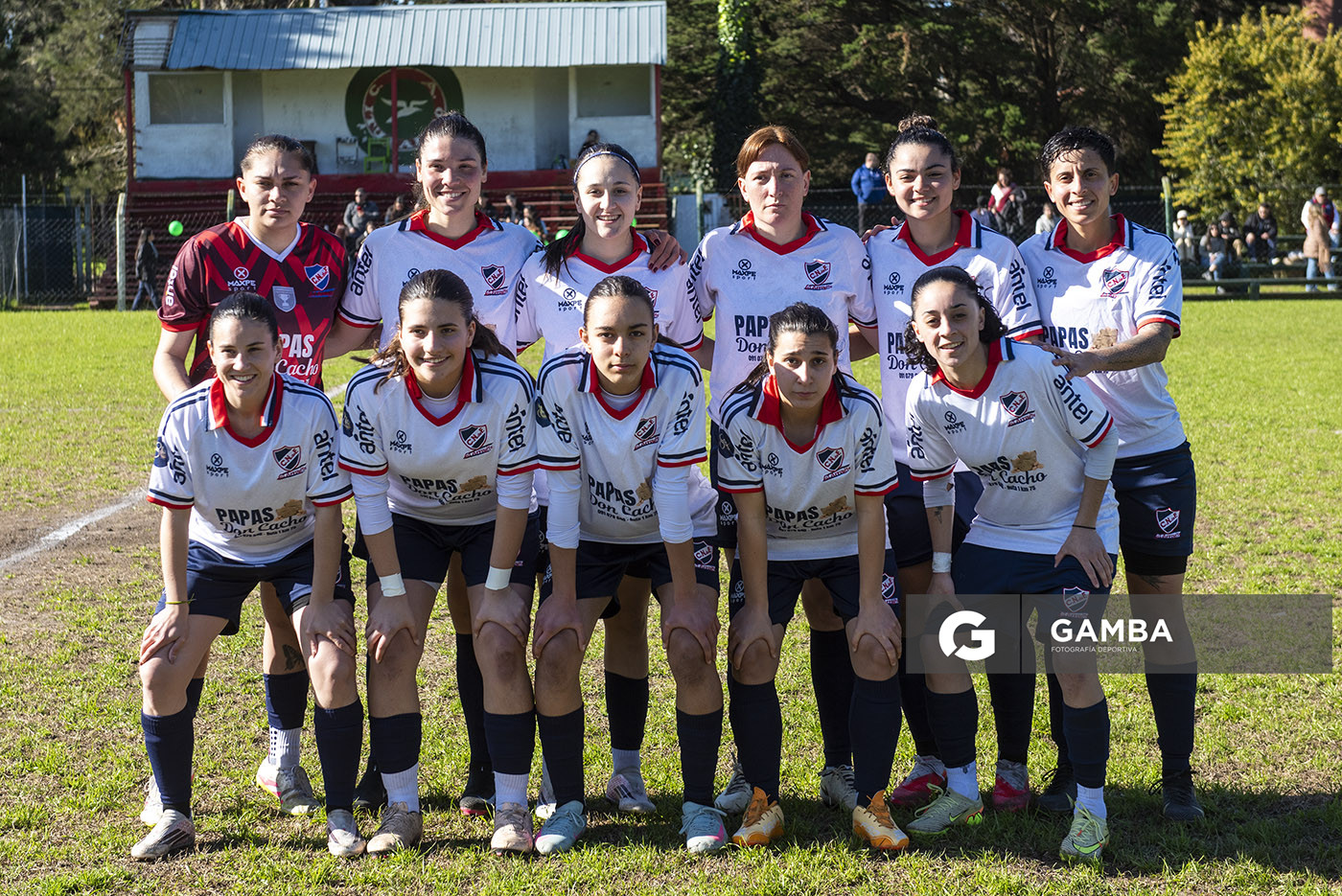 Titulares de Nacional. 24ª Copa Nacional de Fútbol Femenino .