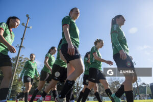 Paula Navarro, capitana de Ituzaingó. 24ª Copa Nacional de Fútbol Femenino .