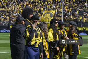 Homenaje de Ruben Rada. Liga AUF Uruguaya. Estadio Campeón del Siglo.