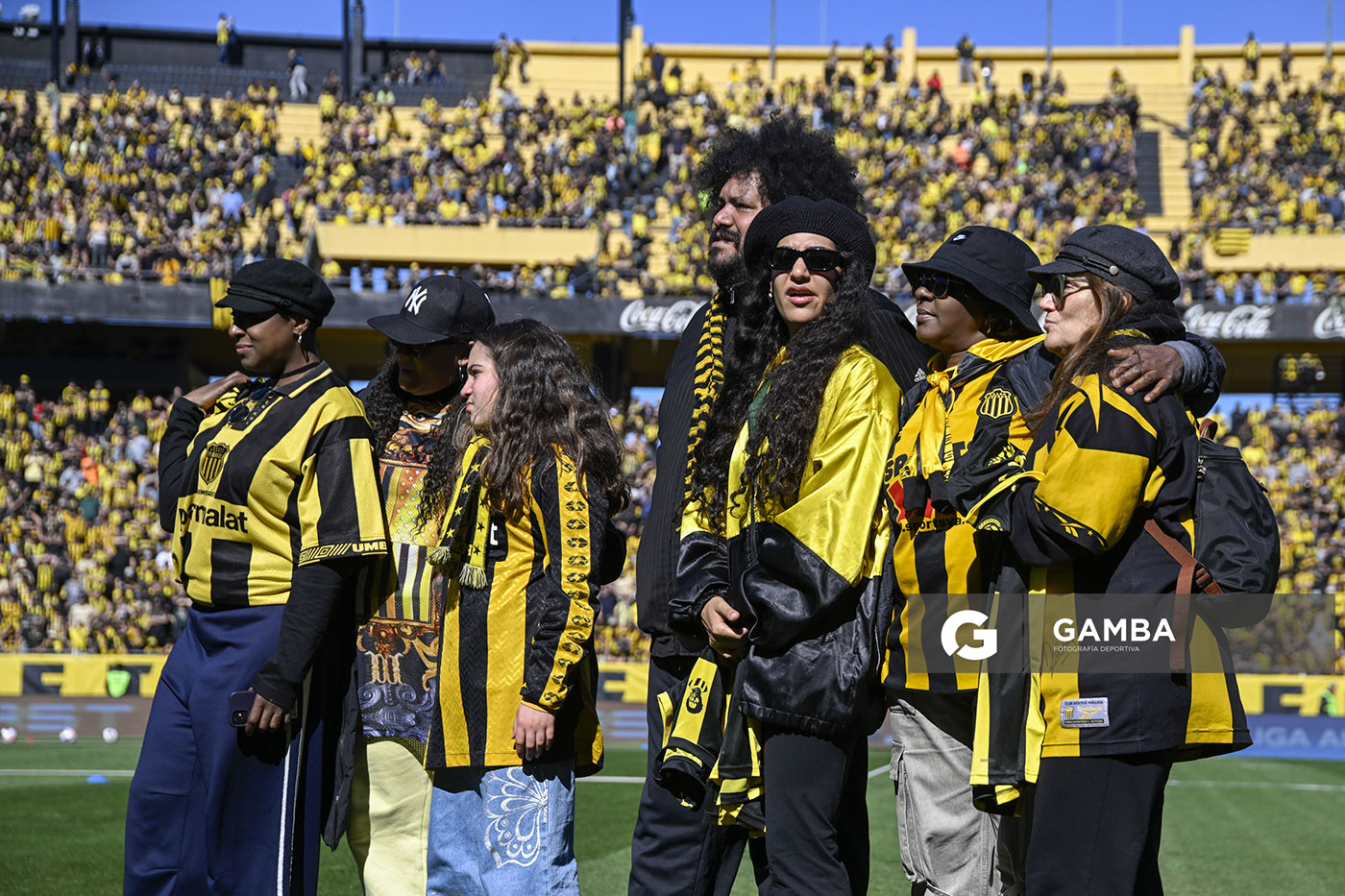 Homenaje de Ruben Rada. Liga AUF Uruguaya. Estadio Campeón del Siglo.