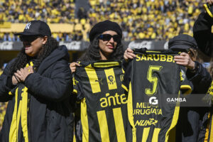 Homenaje de Ruben Rada. Liga AUF Uruguaya. Estadio Campeón del Siglo.