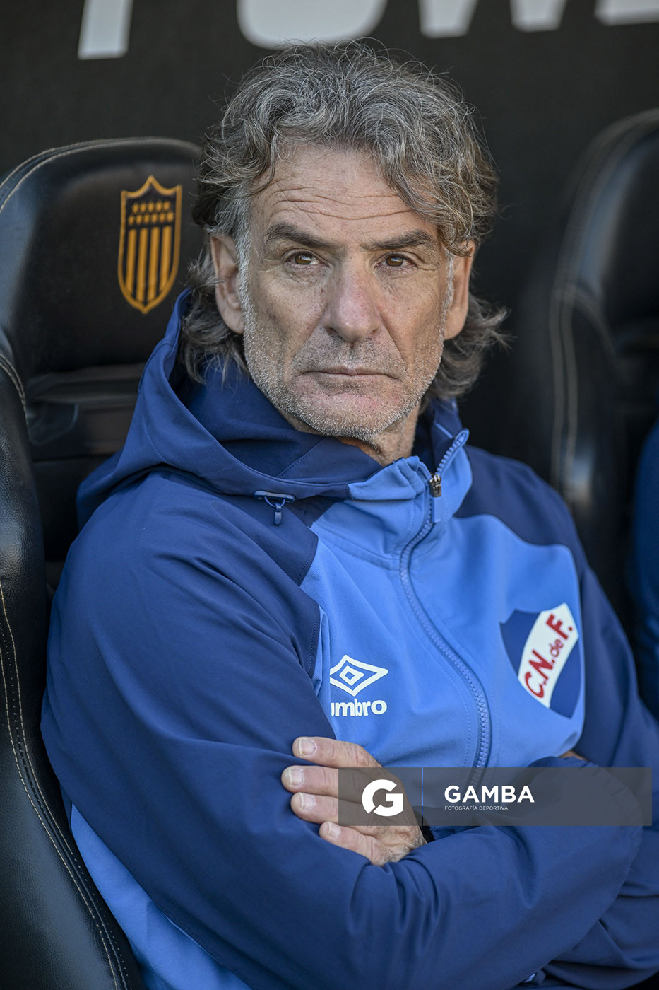 Daniel Carreño, director técnico de Nacional, Liga AUF Uruguaya. Estadio Campeón del Siglo.