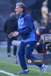 Daniel Carreño, director técnico de Nacional, Liga AUF Uruguaya. Estadio Campeón del Siglo.