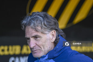 Daniel Carreño, director técnico de Nacional, Liga AUF Uruguaya. Estadio Campeón del Siglo.