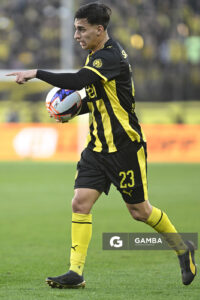 Gonzalo Gelini, de Peñarol, Liga AUF Uruguaya. Estadio Campeón del Siglo.