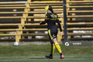 Guillermina Basso, de Peñarol, Campeonato Uruguayo Femenino. Estadio José Pedro Damiani.
