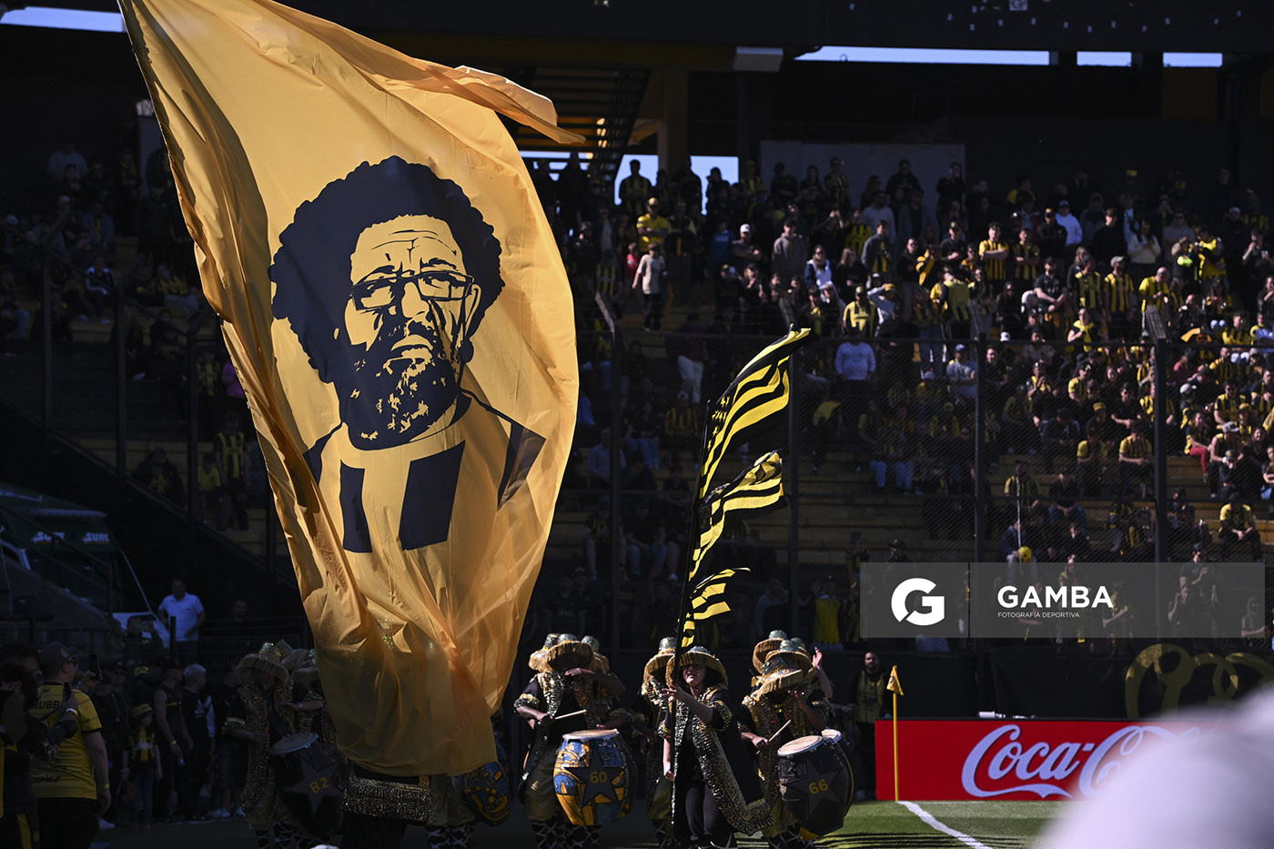 Homenaje a Ruben Rada. Liga AUF Uruguaya. Estadio Campeón del Siglo.