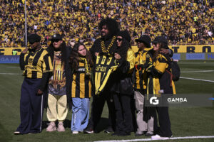 Homenaje a Ruben Rada. Liga AUF Uruguaya. Estadio Campeón del Siglo.