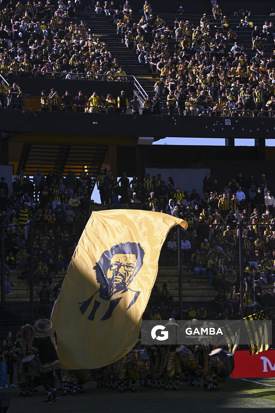 Homenaje a Ruben Rada. Liga AUF Uruguaya. Estadio Campeón del Siglo.