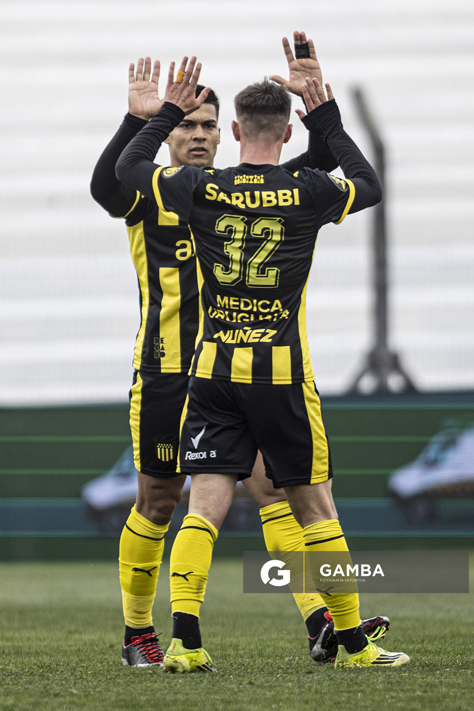 Matías Arezo, de Peñarol, Liga AUF Uruguaya. Estadio María Mincheff de Lazaroff.