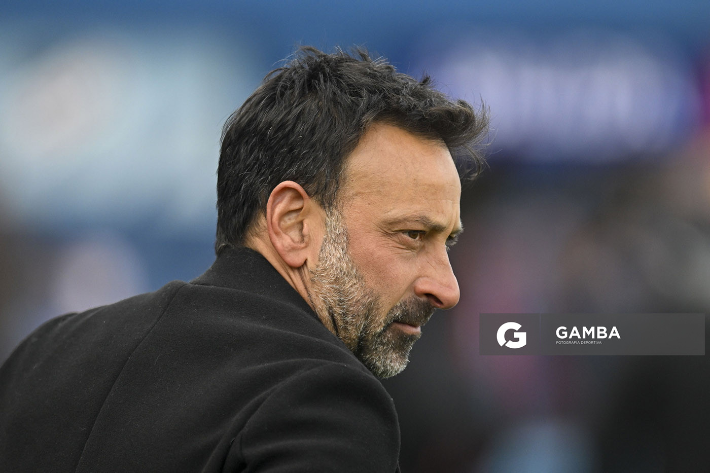 Sergio Blanco, director técnico de Juventud, Liga AUF Uruguaya. Estadio Gran Parque Central.