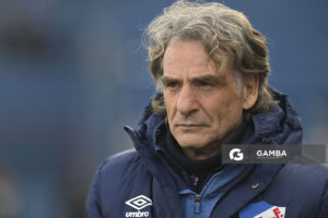 Daniel Carreño, director técnico de Nacional, Liga AUF Uruguaya. Estadio Gran Parque Central.