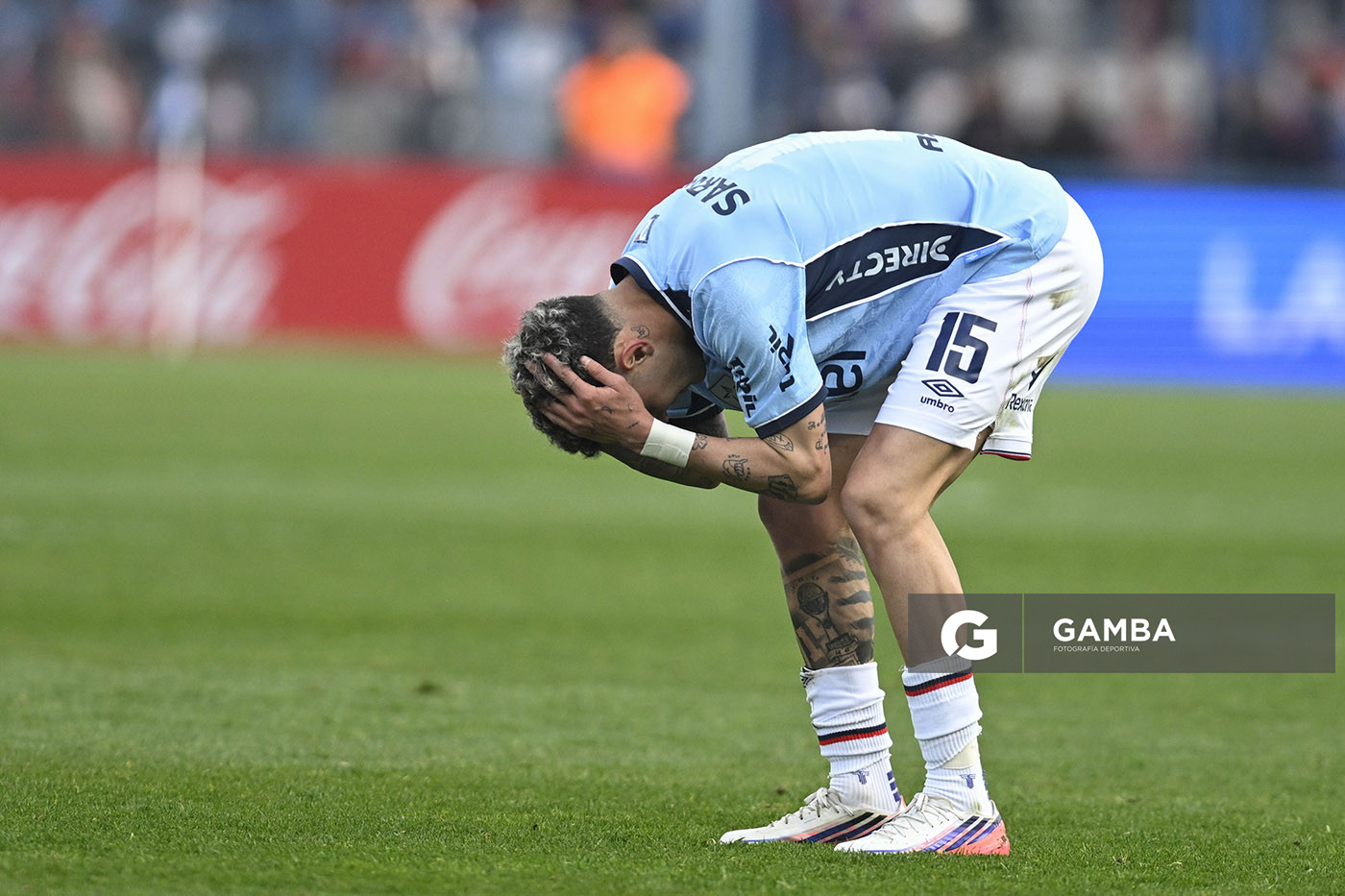 Gastón Martirena, de Nacional, Liga AUF Uruguaya. Estadio Gran Parque Central.