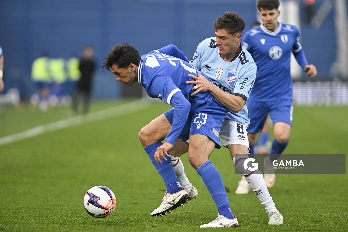 Emmanuel Mas, de Juventud, Liga AUF Uruguaya. Estadio Gran Parque Central.
